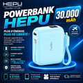 Powerbank HEPU 30.000mAh - Format de poche