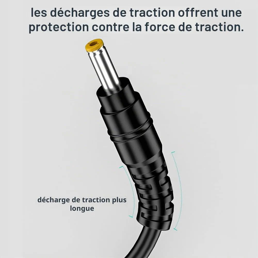 Câble Adaptateur USB-C vers DC — Chargez votre laptop via powerbank