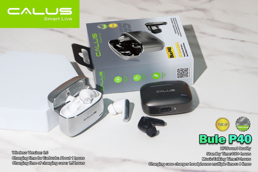 Écouteurs CALUS Bule P40 – Bluetooth 6.0
