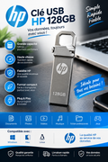 Clé USB HP 128 Go — Simple, rapide et fiable