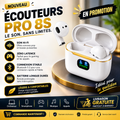 Écouteurs Pro 8S – Bluetooth 5.3