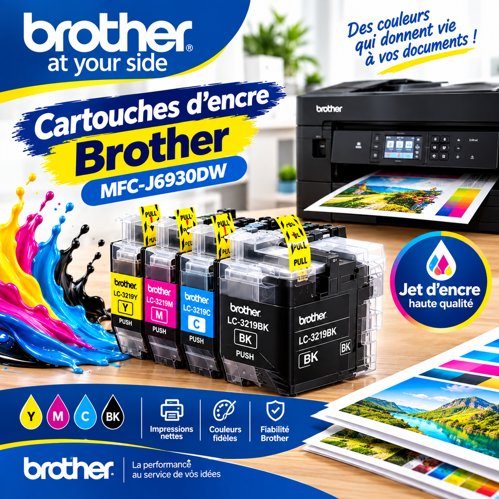 Cartouches d’encre Brother – MFC-J6930DW