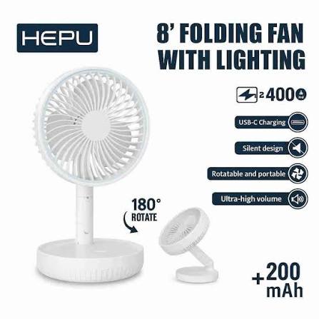 Mini Ventilateur Pliable HEPU – Fraîcheur partout