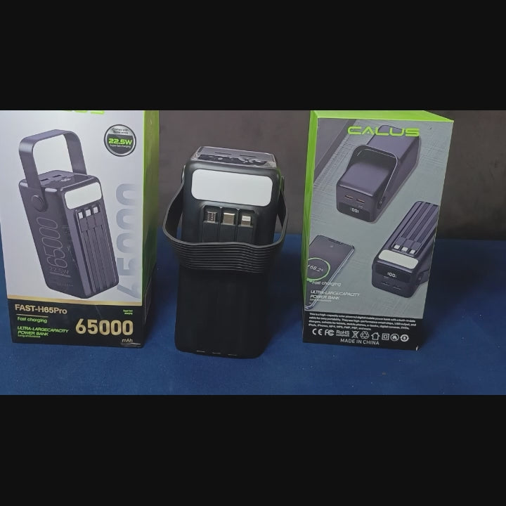 Powerbank CALUS 65 000 mAh – Haute capacité